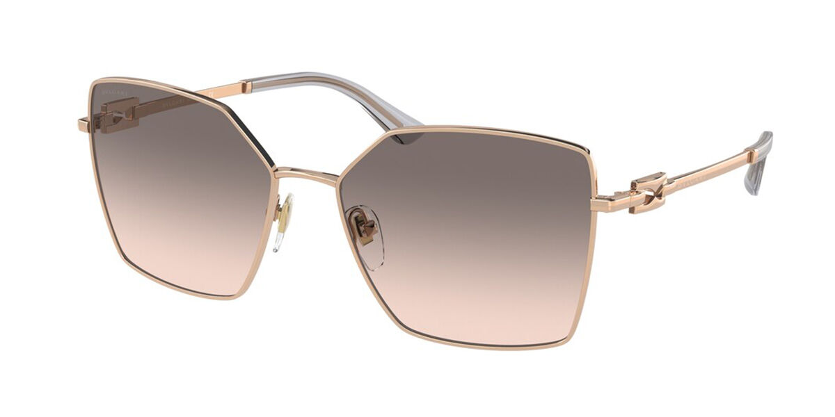 Bvlgari BV6175 20143B Sunglasses in Rose Gold | SmartBuyGlasses USA
