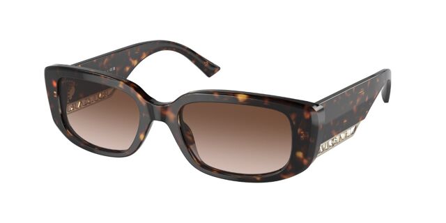 BVLGARI Dark Brown Tortoise Sunglasses Bvlgari BV7038F Asian Fit 504/53 Pilot Dark Tortoise  main image 3
