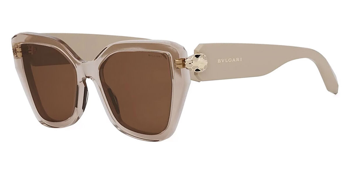 Bvlgari BV40033I 57E 53 Gula Solglas&ouml;gon Kvinna