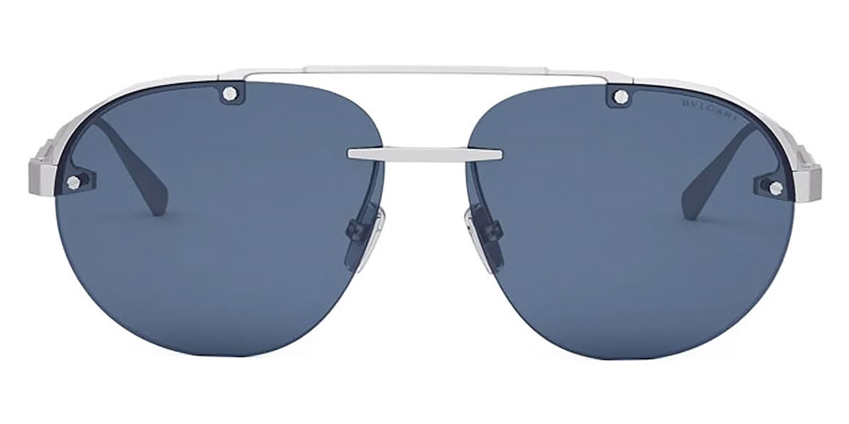 Bvlgari BV40052U 17V 60 Silvriga Solglas&ouml;gon M&auml;n