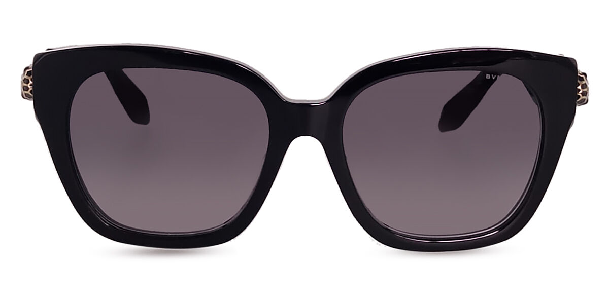 Bvlgari BV40079F 01B 55 Svarta Solglas&ouml;gon M&auml;n