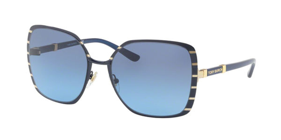 Tory Burch TY6055 32168F Sunglasses Midnight Navy Blue/Gold |  SmartBuyGlasses India