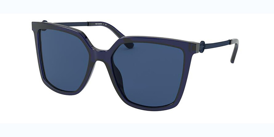Tory Burch TY7146 180280 Sunglasses Transparent Dark Navy Blue |  SmartBuyGlasses UK