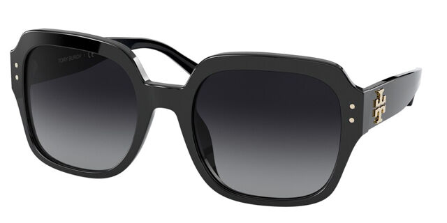 Tory Burch TY7143U Polarized 1326T3 Sunglasses Black 