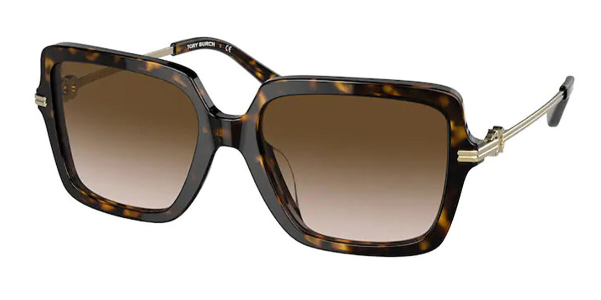 Tory burch shop green tortoise sunglasses