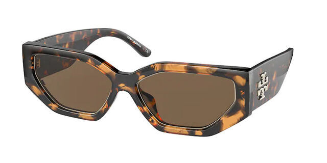 Tory Burch TY9070U 151973 Cat Eye Dark Tortoise Sunglasses  display picture 1