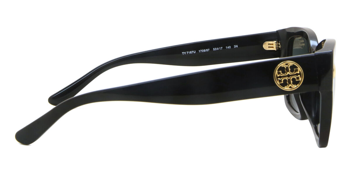 Tory Burch TY7167U 170987 Square Black Sunglasses | SmartBuyGlasses US