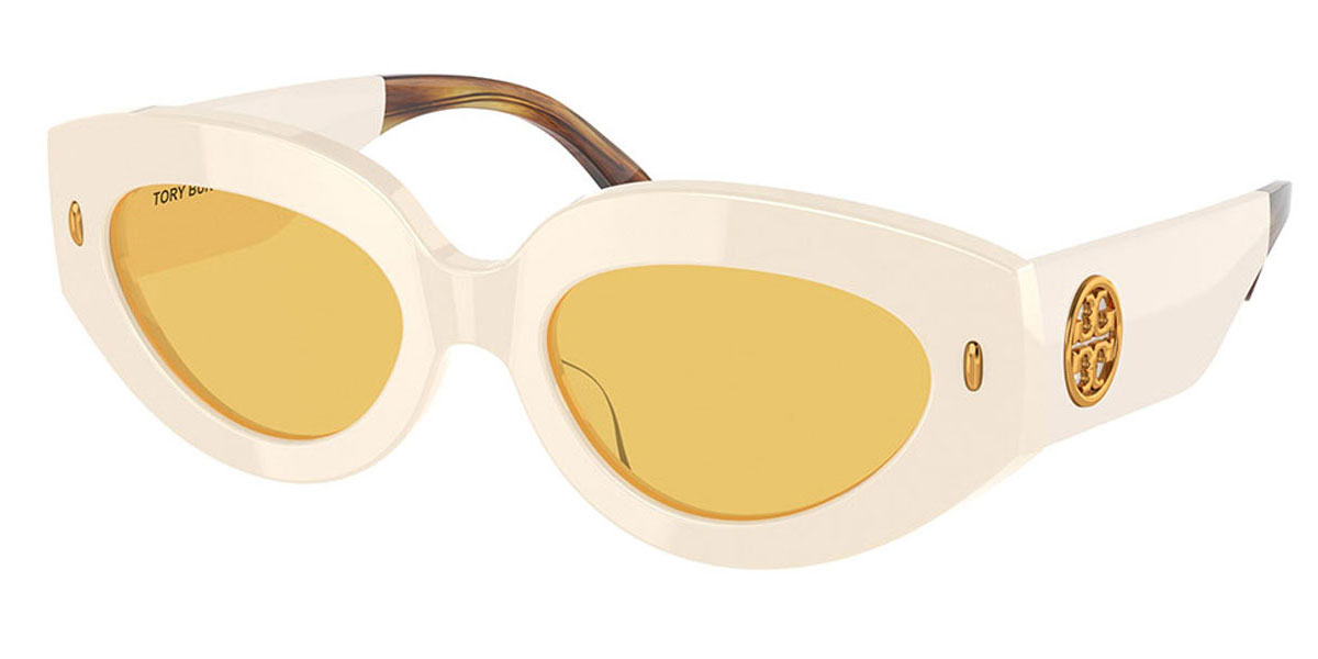 Tory Burch TY7171U 18887C Sunglasses in Ivory White | SmartBuyGlasses USA