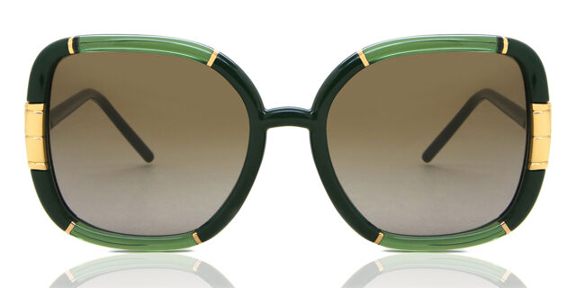 Tory Burch Stylish Green Sunglasses with Case Tory Burch TY7226U Sunglasses | LensCrafters main image 4