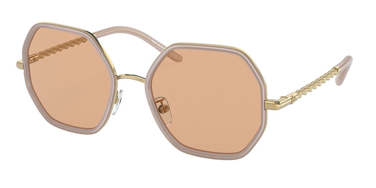 Tory Burch TY6092 332973 Sunglasses Pink Gold | VisionDirect Australia