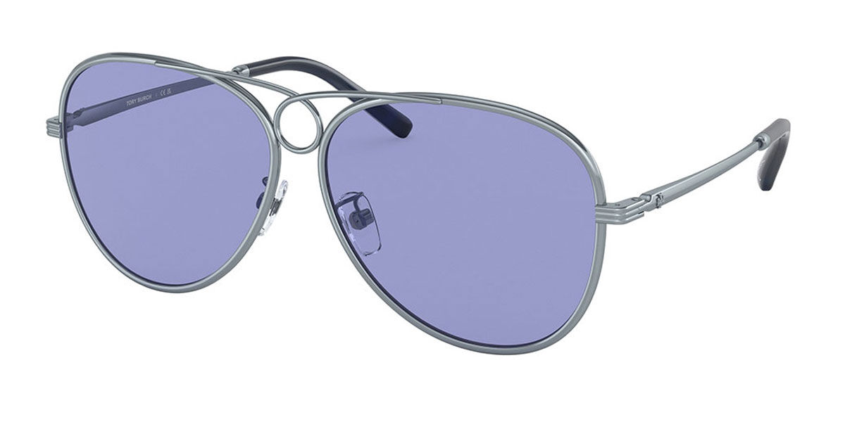 Tory Burch TY6093 334865 Sunglasses Blue Gunmetal | SmartBuyGlasses UK