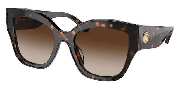 New Tory Burch cateye Dark Tortoise sunglasses Eleanor Cat-Eye Sunglasses: Women main image 3