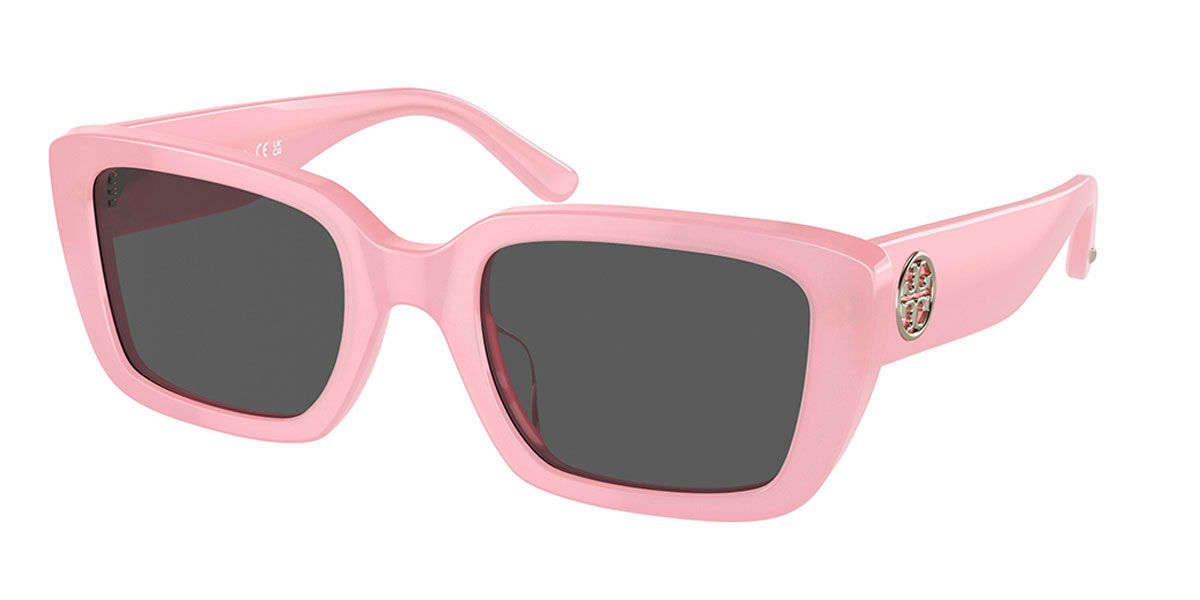 Photos - Sunglasses Tory Burch TY7190U Asian Fit 194887 Women’s  Pink Siz 