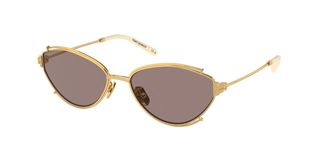 Tory Burch TY6103 32787N Oval Shiny Gold Sunglasses  display picture 2