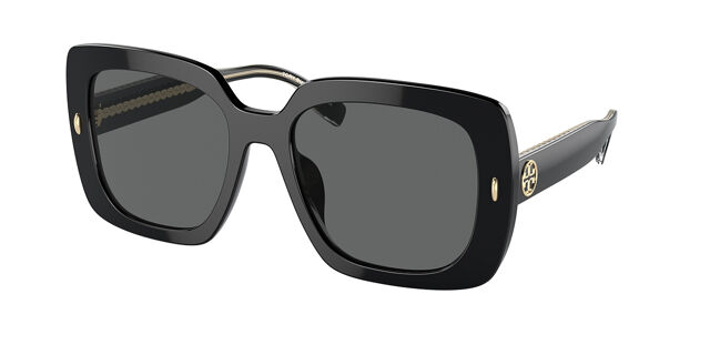 Tory Burch TY7193U 170987 Square Black Sunglasses  display picture 3