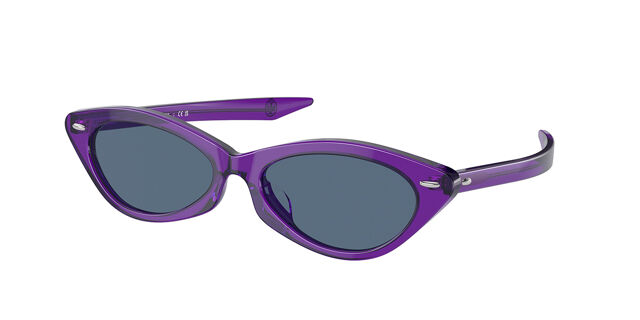 Tory Burch TY7197U 193580 Cat Eye Transparent Purple  display picture 3