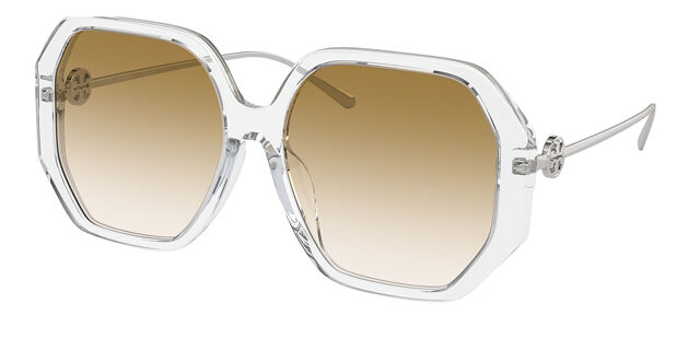 Tory Burch TY7204D Asian Fit 198413 Geometric Clear  display picture 1