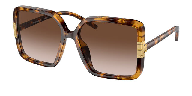 Tory Burch TY9075U 199213 Square Tortoise Sunglasses 