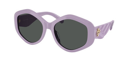 Tory Burch Purple Designer Sunglasses | SmartBuyGlasses display picture 3