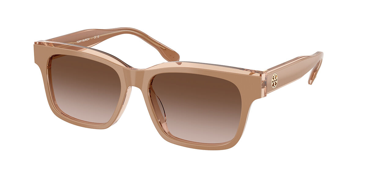 Tory Burch TY7227D Asian Fit 205913 55 Bruna Solglas&ouml;gon Kvinna