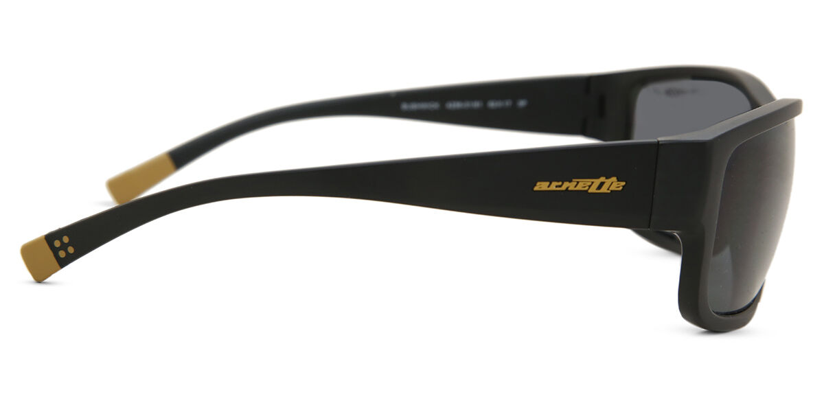 新品Arnette Men's AN4256 Bushwick Polarized Wrap Sunglasses, Matte Black/Dark G New ARNETTE BUSHWICK Mens Sunglasses AN4256 AN 4256 01&frasl;81 62mm