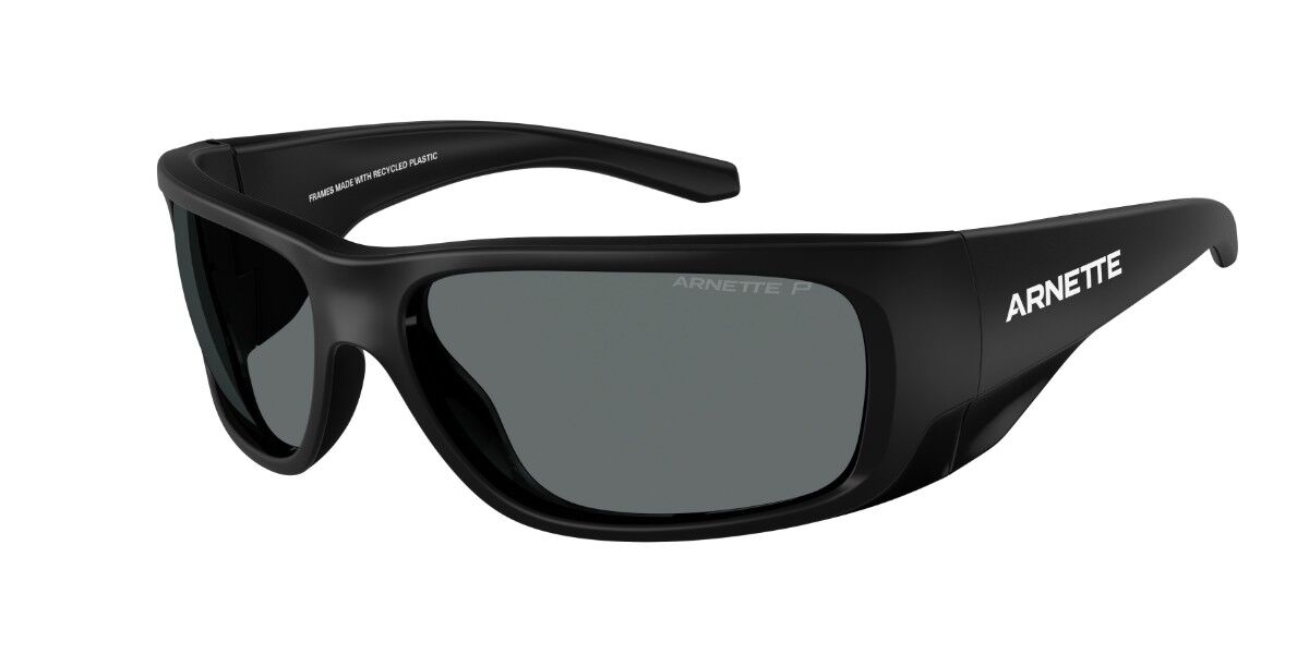 Arnette AN4345 Flipside Polarized 290081 Men's Sunglasses Black Size 62