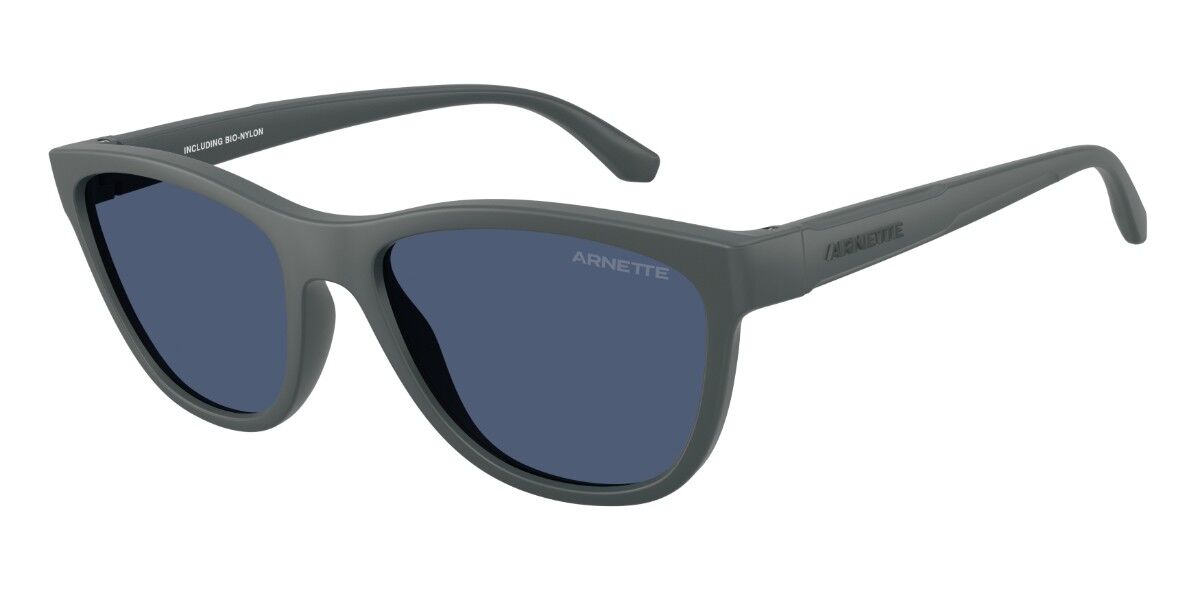 Arnette An4379 284180 Men's Sunglasses Grey Size 55 In Matte Dark Grey
