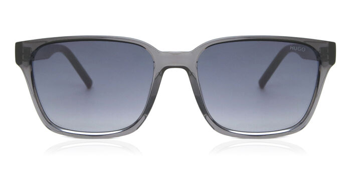 HUGO HG 1312/S KB7/KU Rectangle Transparent Grey Sunglasses  display picture 1