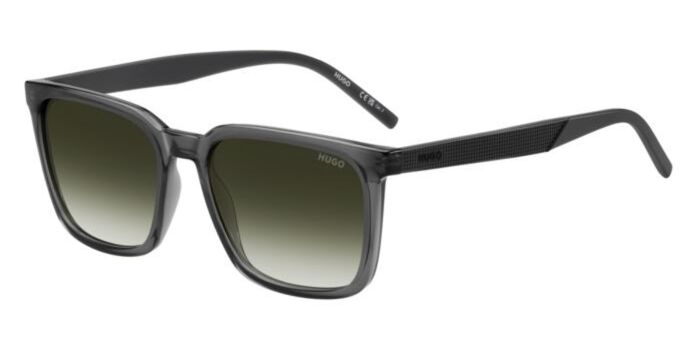 HUGO HG 1312/S KB7/KU Rectangle Transparent Grey Sunglasses  display picture 3