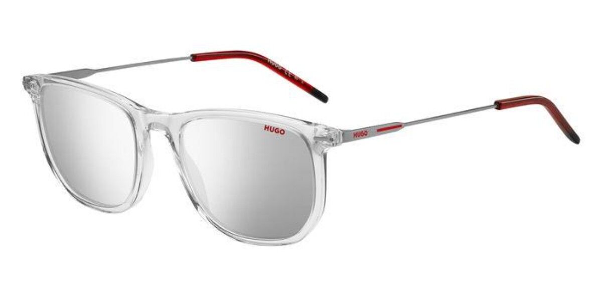 Photos - Sunglasses HUGO HUGO HG 1204/S 900/DC Men's  Clear Size 54
