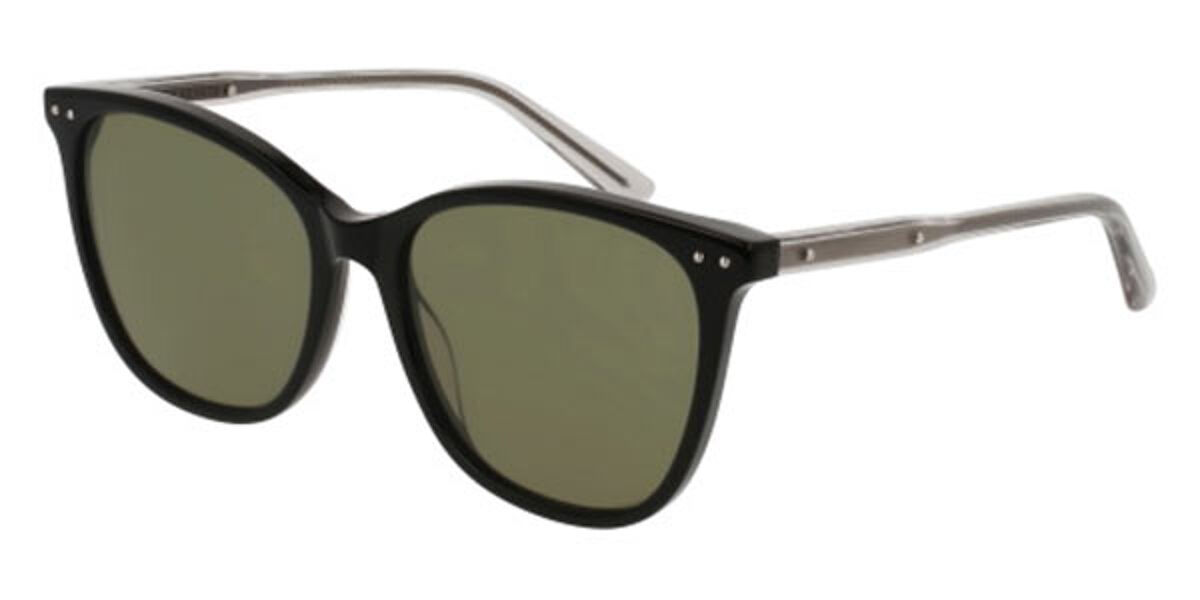 Bottega Veneta BV0079S 001 Sunglasses Black | VisionDirect Australia