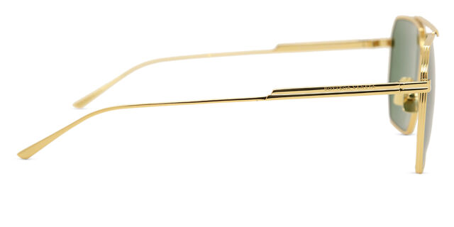 Bottega Veneta BV1012S 004 Pilot Gold Sunglasses  display picture 1