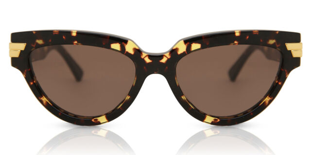 Bottega Veneta bv1035s sunglasses in tortoise Bottega Veneta BV1035S 002 Tortoiseshell Cat Eye Sunglasses  main image 4
