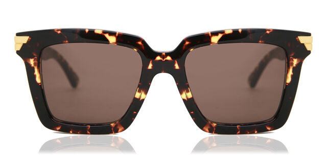 Bottega Veneta BV1005S 002 Square Tortoise Sunglasses  display picture 1