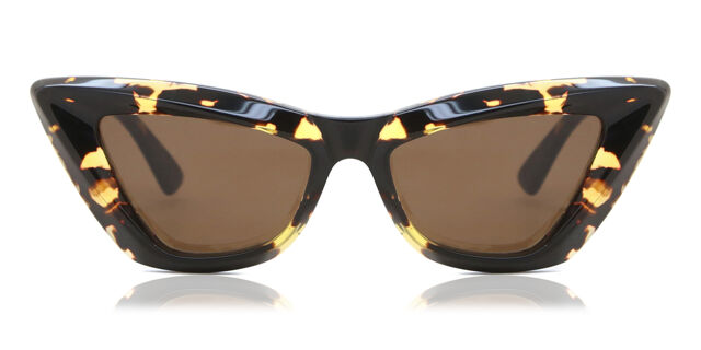 Bottega Veneta BV1101S Cat-Eye Sunglasses – Amber Lens, Mint Condition Bottega Veneta BV1101S Cat Eye Sunglasses | Fashion Eyewear US main image 3