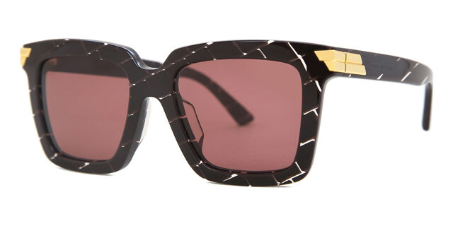 Bottega Veneta BV1005SA Asian Fit 004 Square Burgundy  display picture 2