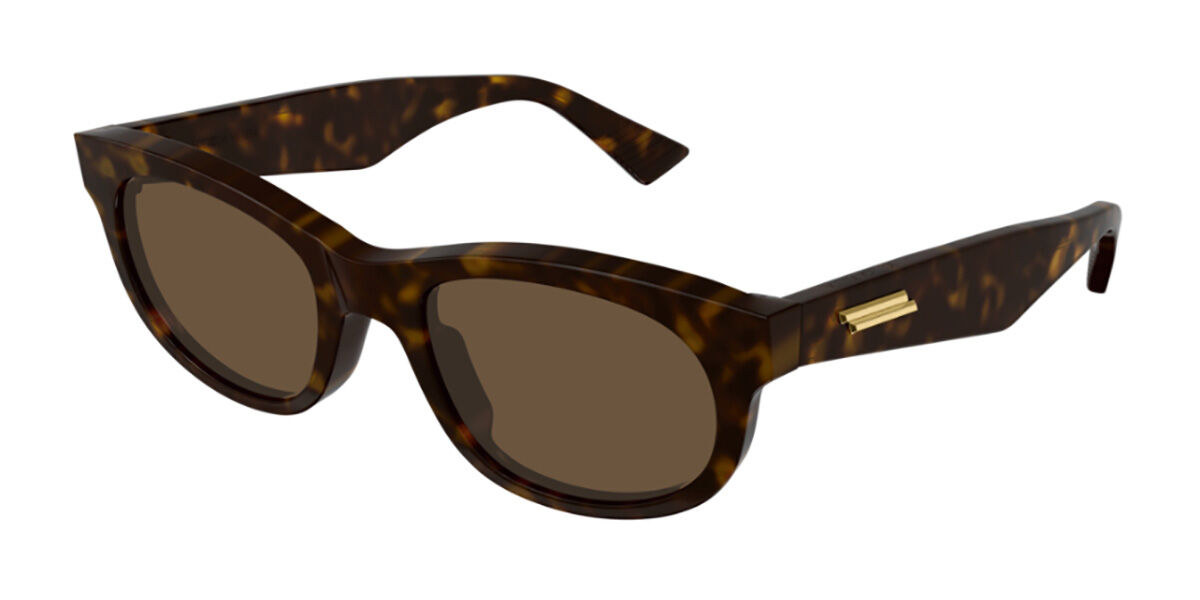 Bottega Veneta BV1103S 002 Tortoiseshell Square Sunglasses