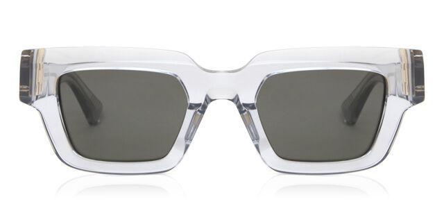 Bottega Veneta BV1230S 001 Square Clear Sunglasses  display picture 1