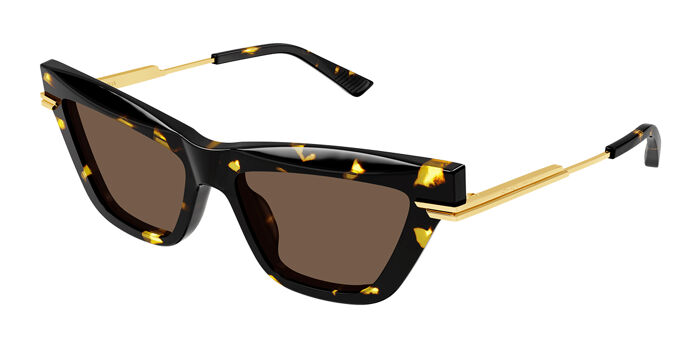Bottega Veneta BV1241S 003 Cat Eye Green Sunglasses  display picture 1