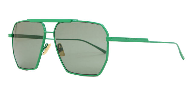 Bottega Veneta BV1012S 006 Pilot Green Sunglasses  display picture 2