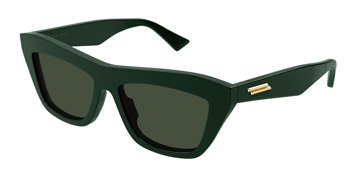 Photos - Sunglasses Bottega Veneta BV1121S 007 Men's  Green Size 55 