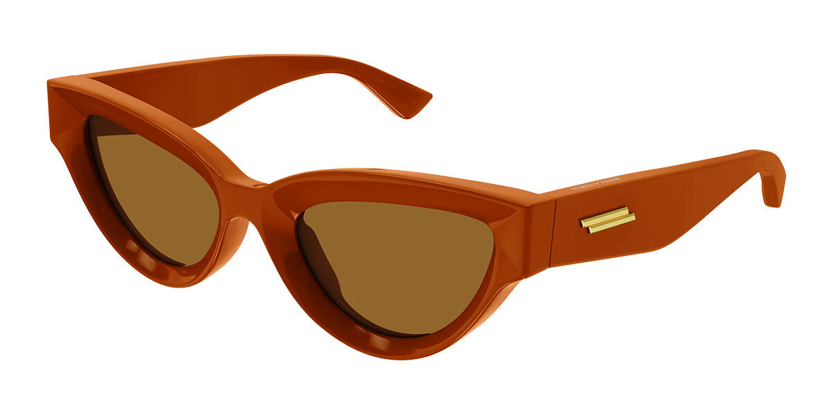 Photos - Sunglasses Bottega Veneta BV1249S 004 Women’s  Orange Size 5 