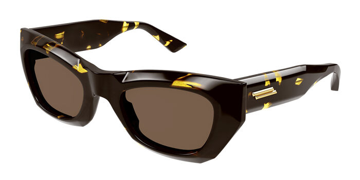 Bottega Veneta BV1251S 001 Cat Eye Black Sunglasses  display picture 1