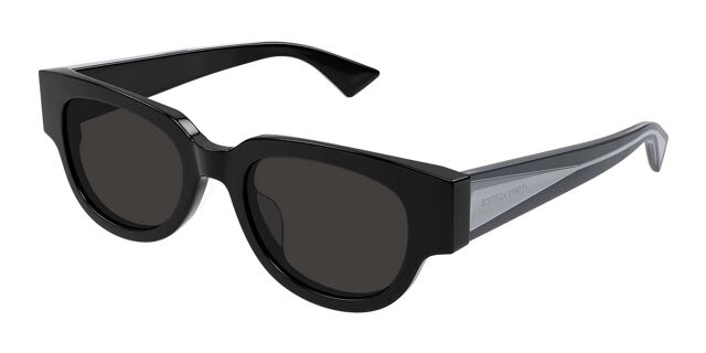 Bottega Veneta BV1278SA Asian Fit 001 Square Black  display picture 2