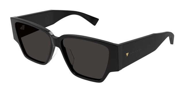 Bottega Veneta BV1285S 001 Square Black Sunglasses  display picture 1