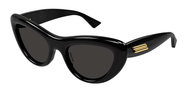Bottega Veneta BV1282S 001 Cat Eye Black Sunglasses  display picture 1