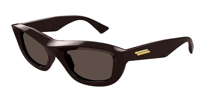 Bottega Veneta BV1326S 004 Cat Eye Ivory White Sunglasses  display picture 3