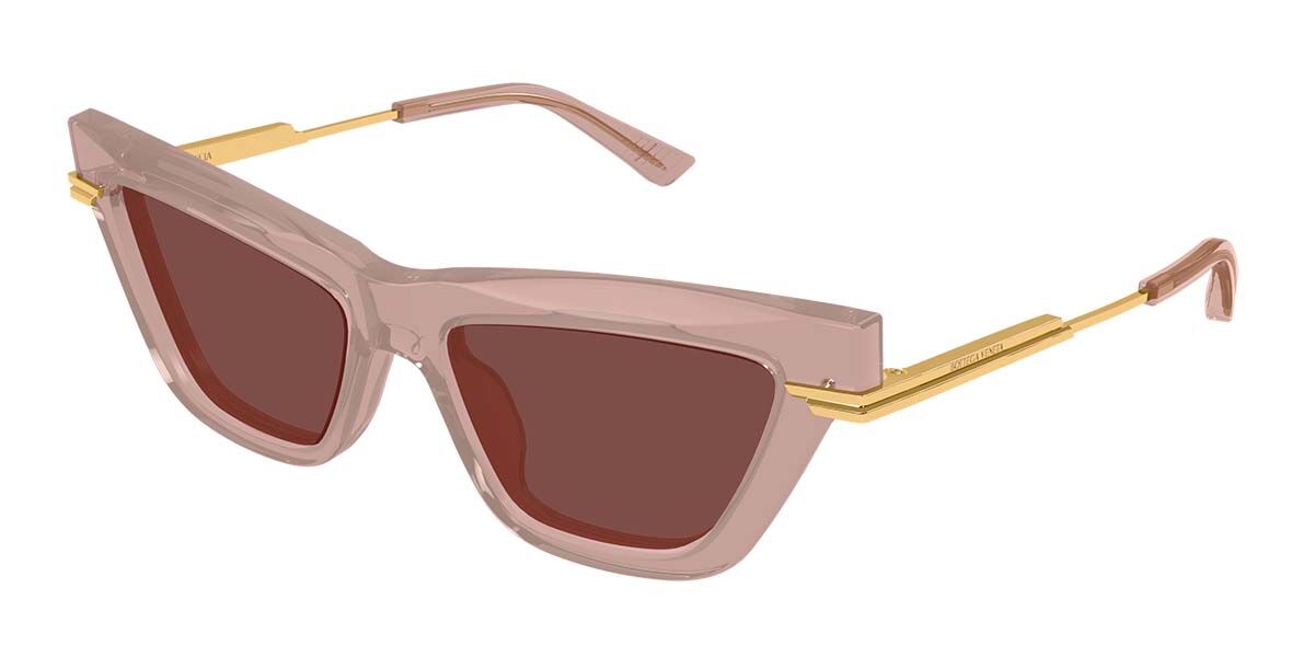 サングラス BOTTEGA VENETA Woman Sunglasses Pink BV1212S 006 Bottega Veneta BV1212S 006 52 – Eyewear Club