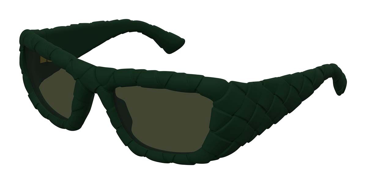 【関税込み】Bv1303s Sunglasses - Bottega Veneta - Acetate - BV1303S sunglasses Pattern/Green | SmartBuyGlasses US