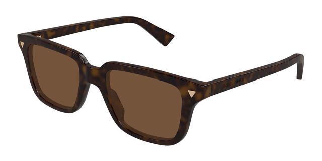 Bottega Veneta BV1363S 002 Square Tortoise Sunglasses  display picture 3